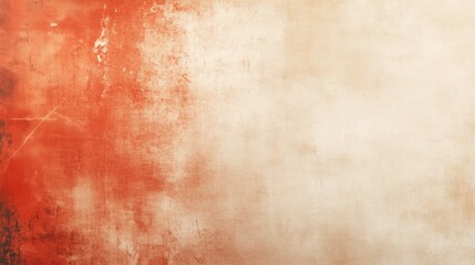 A vintage grunge background featuring a textured gradient of cream, red, and black tones, perfect for creating an antique or rustic aesthetic.