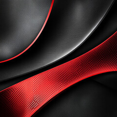 black and red colour carbon fibre stylish raw material background for posting and status generated by AI