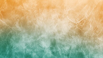 An abstract gradient texture blending earthy orange and green tones with a cracked, leather-like pattern for creative design use.