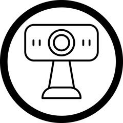 Poster - Webcam Vector Icon Design