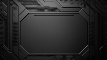 A sleek, modern black background with a textured design, suitable for digital graphics or presentations.