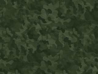 Military camouflage pattern. Abstract green background. 