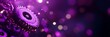 © Nima - Abstract Purple Gears and Bokeh Lights Background - A mesmerizing abstract background showcasing intricate purple gears, symbolizing innovation, mechanism, and the intricate workings of technology. Th