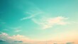 © venusvi - Tranquil sky with green and blue color gradient