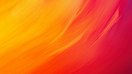 Fototapete - Vibrant gradient background blending from bright red to fiery orange, ideal for grabbing attention with a dramatic effect.