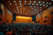 © Kishan - People attend business conference in the congress hall, Generative AI