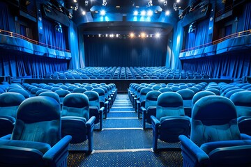 Poster - Empty Movie Theater Seats