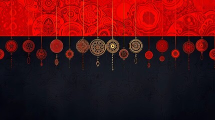 Wall Mural -  new year background 