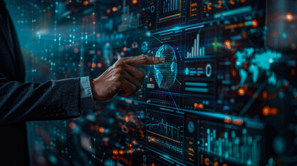 International connection network with the help of artificial intelligence, network security