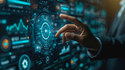 International connection network with the help of artificial intelligence, network security