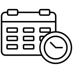 Sticker - Deadline Icon