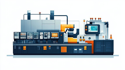 Wall Mural - graphic resource for industrial	