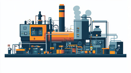 Wall Mural - graphic resource for industrial	