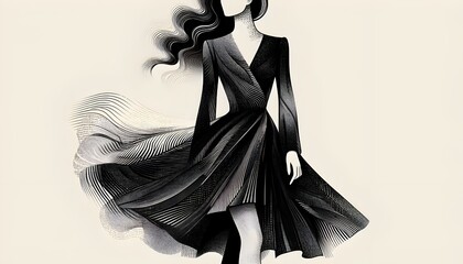 Wall Mural - fashion abstract peach color background