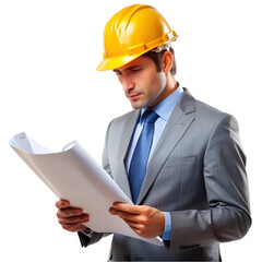 Male contractor engineer