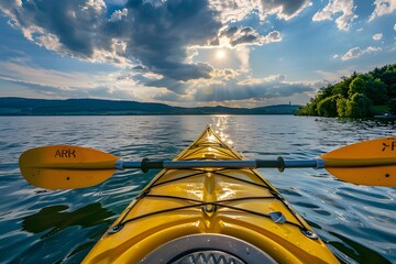 Wall Mural - boat on the lake