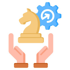 Sticker - Business Strategy Icon