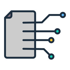 Sticker - Digital Transformation Icon