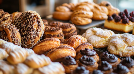 Canvas Print - cookies with nuts and raisins