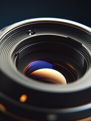 Canvas Print - Camera Lens Close Up