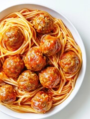 Wall Mural - Spaghetti and Meatballs