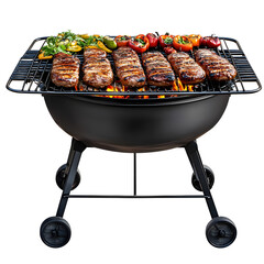 Wall Mural - barbecue grill isolated on transparent background ,bbq grill png ,