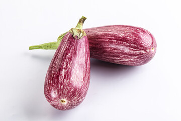 Poster - Ripe purple graffiti eggplant for cooking