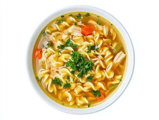 Wall Mural - Chicken Noodle Soup Bowl