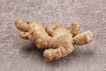 Canvas Print - Ginger root for cooking and medicine