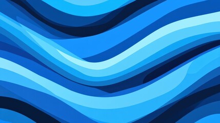 Sticker - Explore a vibrant blue gradient with dynamic lines, perfect for modern digital designs and eyecatching backgrounds.