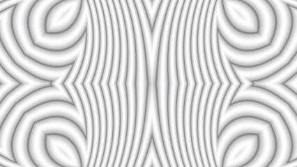 Canvas Print - Abstract beautiful white radio waves twirl  line background 4k illustration.