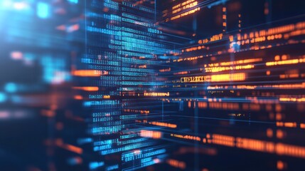 Abstract Digital Code