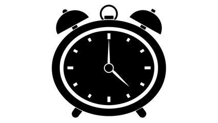 Wall Mural - Alarm clock vector art and illustration