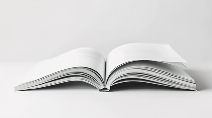 Poster - Magazine in white background