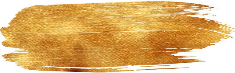 Poster - Abstract gold paint texture