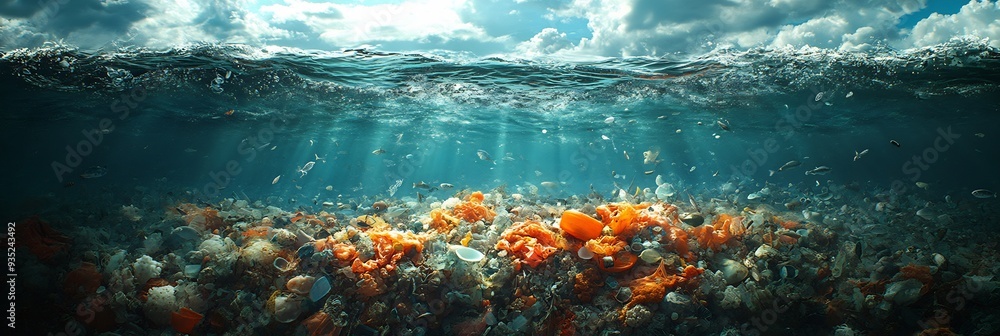 Infographic showing the public health implications of microplastics in ...