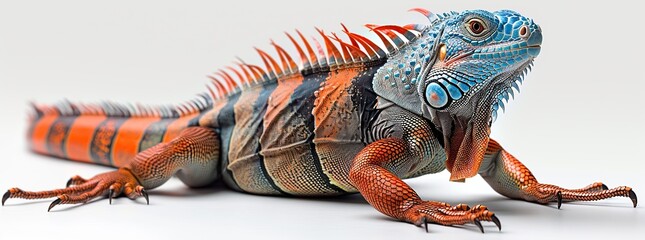 Poster - Colorful Iguana