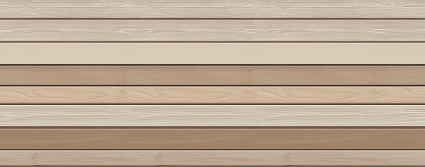 Wall Mural - light wood texture background with generative ai. empty table on beige wall for branding products.