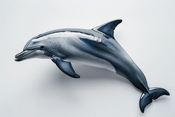 Wall Mural - Dolphin Leaping