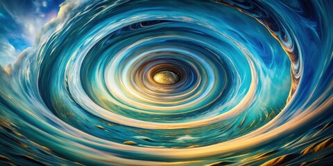 a mesmerizing image of a flowing downward spiral, whirlpool, vortex, abstract, motion, movement, spi