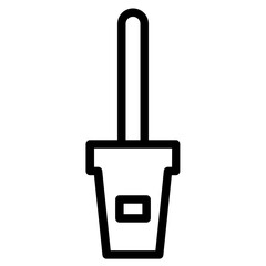 Poster - Water Furniture Tool Line Icon