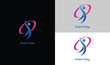 © SkillVortex - Event day creative logo in different colors with fully editable vector file.