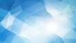 © 为轩 张 - Minimalist Blue Geometric Background with Low-Poly Polygonal Shapes in Vector Illustration, Perfect for Internet Product and Service Presentations