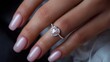 © Feri - Heart Shaped Engagement Ring with Diamond Halo.