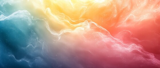 Wall Mural - Create a soft pastel gradient background that tran  397 sky, clouds, cloud, fire, sun, nature, water, light, blue, smoke, texture, design, art, color, backgrounds, orange, space, energy, illustration,