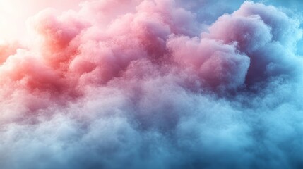 Wall Mural - Create a soft pastel gradient background that tran  457 sky, cloud, clouds, blue, nature, storm, weather, white, dark, cloudscape, cloudy, sun, day, light, abstract, dramatic, smoke, outdoors, meteoro