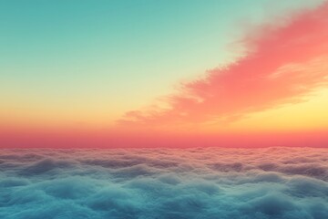 Create a soft pastel gradient background that tran  675 sky, sea, water, ocean, sun, clouds, sunset, nature, landscape, cloud, horizon, beach, sunrise, reflection, abstract, summer, blue, light, beaut