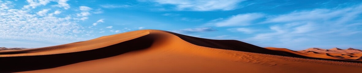 Wall Mural - desert landscape with blue sky