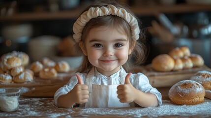 Portrait photography of a cute little baker happil  97 child, food, boy, kid, eating, childhood, cake, baby, kitchen, family, people, fun, cooking, eat, baking, table, christmas, birthday, little, des