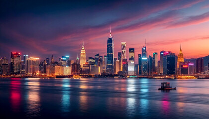 Wall Mural - city skyline